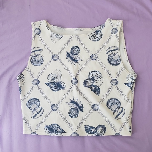 Black Milk Shorepaper Wifey Top - Picture 3 of 6